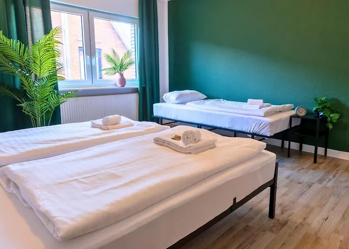 Shinyhomez - Familienfreundliche In Geestland Am Wattenmeer Mit Terrasse, Kueche Und Wlan Apartmán
